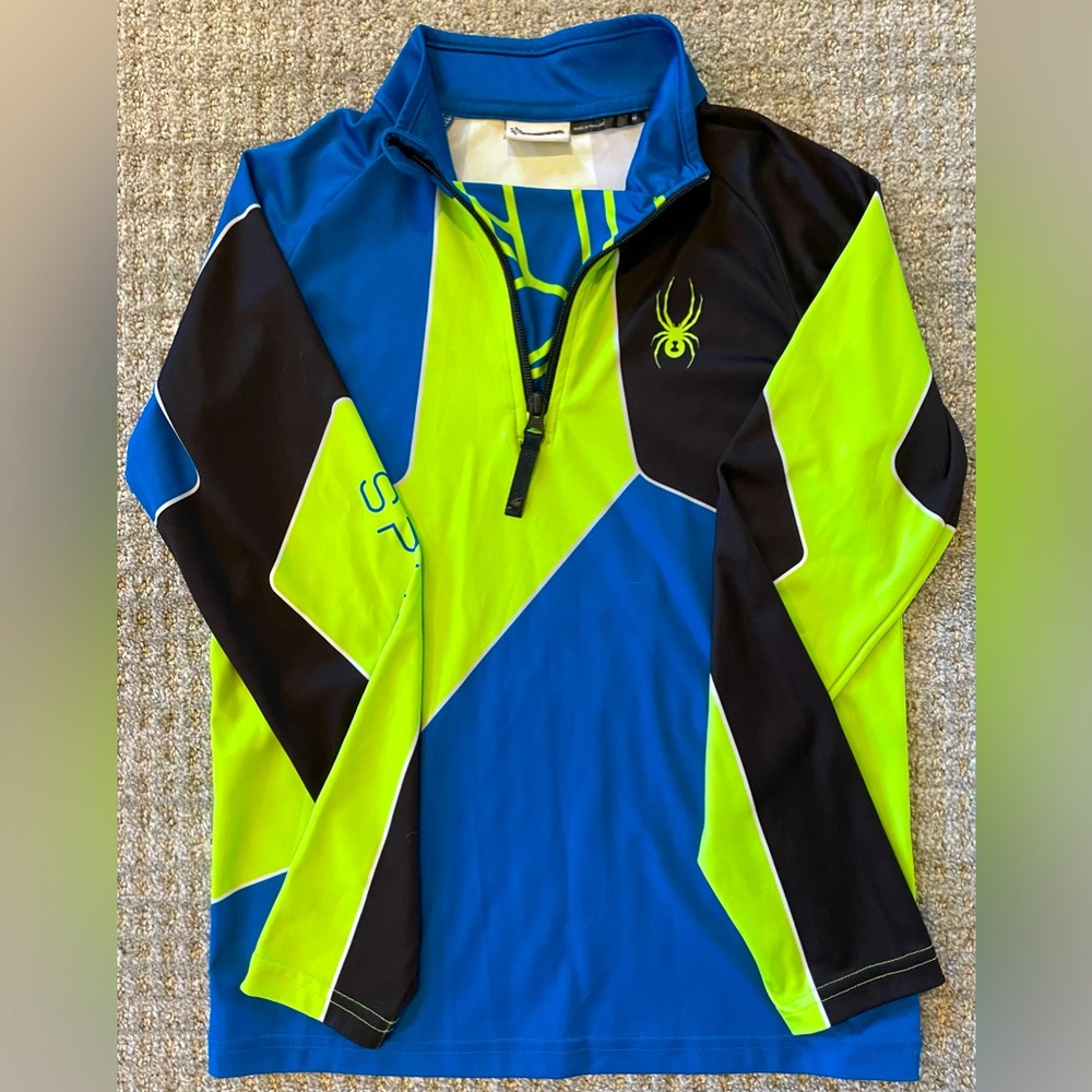 Spyder, Boys M, 1/4-Zip Mid-layer top